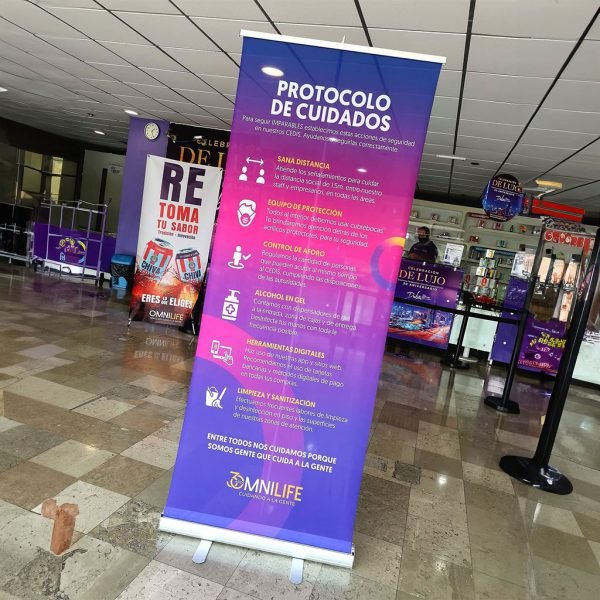 Banner rollup de 85 x 200 cm - Imagen 3